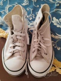 Converse All Star bianche n. 34