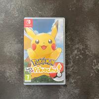 Pokemon let,s go Pikachu Nintendo Switch