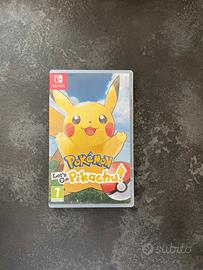 Pokemon let,s go Pikachu Nintendo Switch