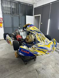 Go-kart 125 KZ10 2023 Telaio Gold + Accessori