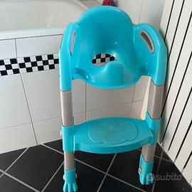 Sedile wc per bambini con scaletta