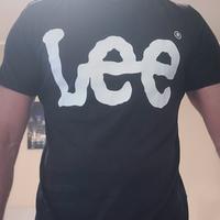 T shirt Lee uomo, taglia M,nera