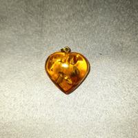 ciondolo ambra vintage 