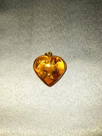 ciondolo ambra vintage 
