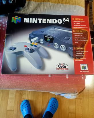 Nintendo 64 con giochi
