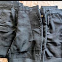 Set pantaloni neri da lavoro 