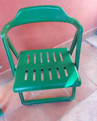 sedie vintage giardino