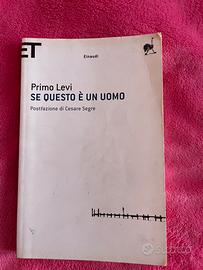 Libro Se questo è un uomo di Primo Levi