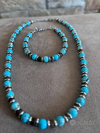 Collana e bracciale uomo
