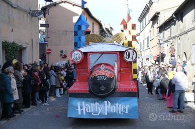 Carro allegorico Harry Potter