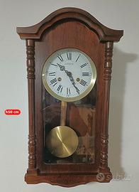 OROLOGIO DA PARETE CON PENDOLO IN LEGNO