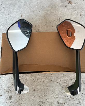 Specchietti in alluminio fresato bmw gs mod.719