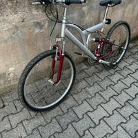 Bici sportiva con marce