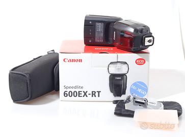 FLASH CANON SPEEDLITE 600 EX-RT. GARANZIA.