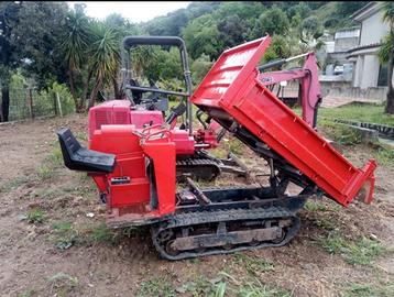 Moto carriola dumper cingolata kubota