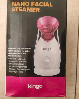 Sauna Facciale a Vapore Nano Kinga – Idratazione 