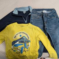 Abbigliamento bambino – giubbotti, pantaloni etc