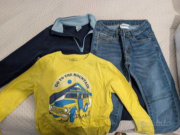 Abbigliamento bambino – giubbotti, pantaloni etc