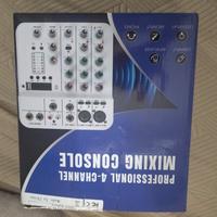 Mixer audio ultrasottile 