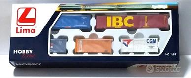 LIMA Hobby Line HL 8002 HO/OO Set 5 container