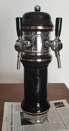 Colonnina Ceramica Blu Scuro 2 Rubinetti 