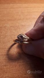 anello oro 750 donna