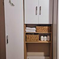 Mobile sopra lavatrice + armadio