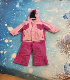 Tuta da neve bambina + guanti omaggio