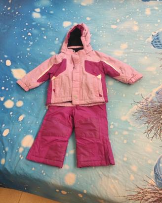 Tuta da neve bambina + guanti omaggio