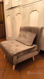 poltrona letto nuova 