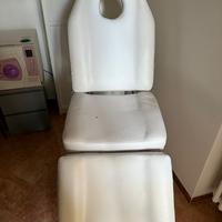 Lettino idraulico da massaggio