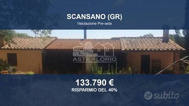 Immobile in asta di 183 m² a Scansano