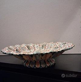 Molaroni Pesaro -Alzata in ceramica -anni '30 '40