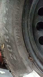 Cerchi Ford Focus in ferro con gomme  invernali