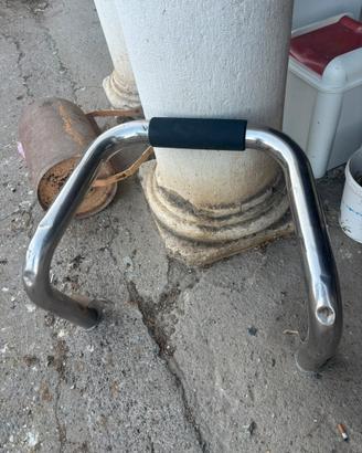 Bull bar anteriore in acciaio inox per fuoristrada