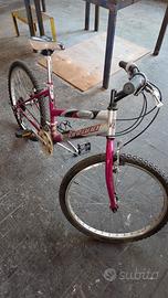 Bici da ragazza/o da 24" mountain bike