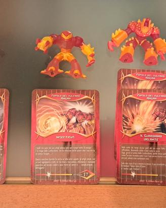 Gormiti popolo del vulcano Final evolution serie 1