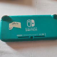 Nintendo Switch Lite azzurra non funzionante