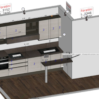 cucina lineare + elettrodomestici  - FINE 2022