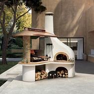 BARBECUE PALAZZETTI IN GIARDINO LEGNA CARBONELLA