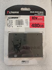 SSD Kingston A400 480GB SATA 3 - NUOVO SIGILLATO