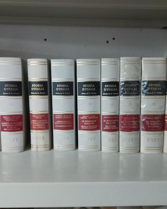 Libri Storia d'Italia Utet Galasso completa