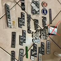 Loghi stemmi vintage Fiat,Autobianchi,Pininfarina