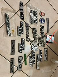 Loghi stemmi vintage Fiat,Autobianchi,Pininfarina