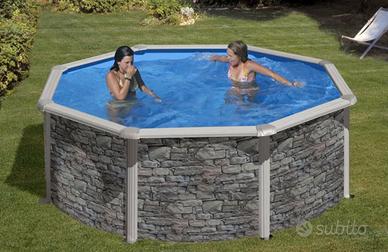 Piscina Rotonda Gre Serie Corsica cm.350×132