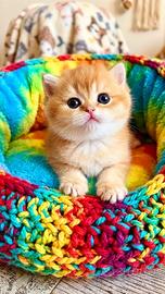 Scottish straight maschio golden