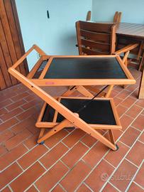 carrello legno Foppapedretti 