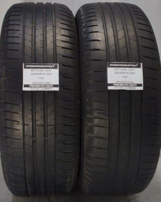 2 PNEUMATICI USATI 205/60R16 92H T005 BRIDGESTONE 