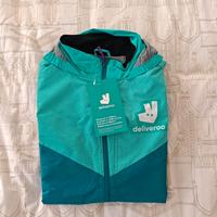 Giubbotto Impermeabile Deliveroo Glovo XXL Nuovo