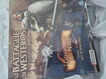 gioco da tavolo- Casa Stark le battaglie  Westeros